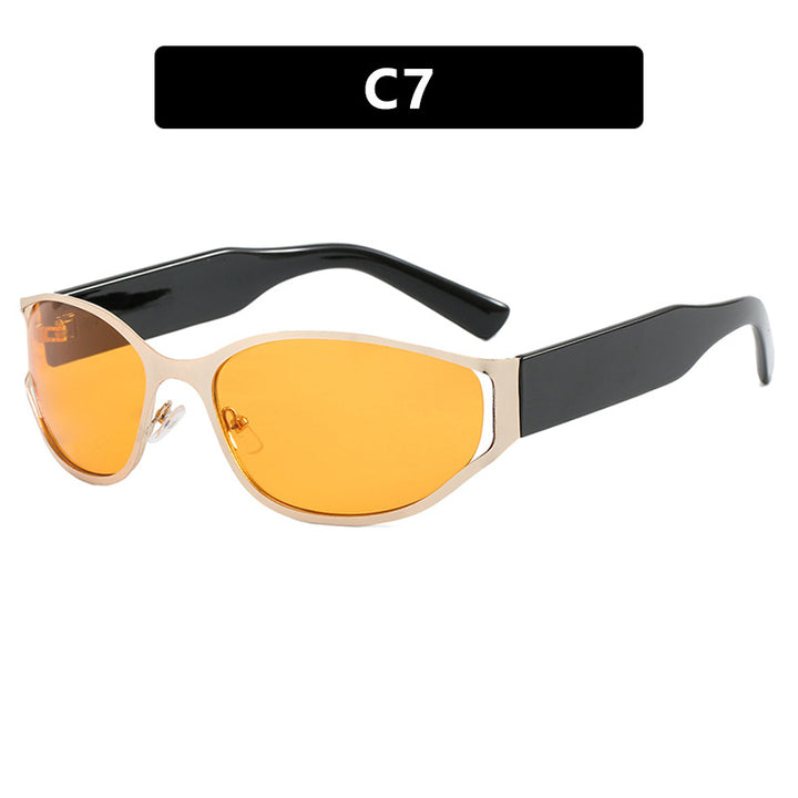 Women's modern sunglasses with elegant contours and protective UV filter Bowlift