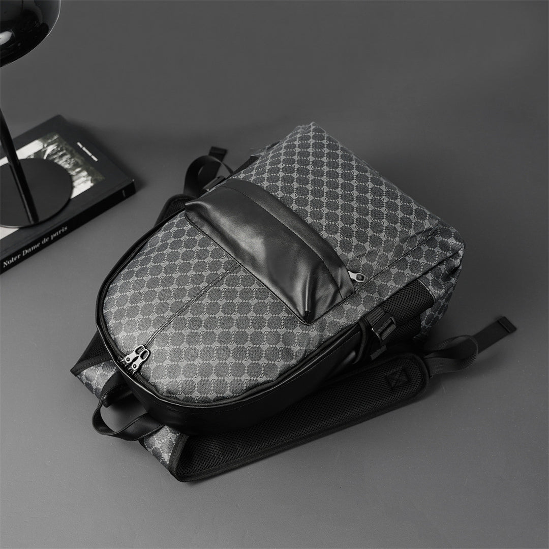 Fashionable city backpack with stylish pattern and durable outer material Bowlift