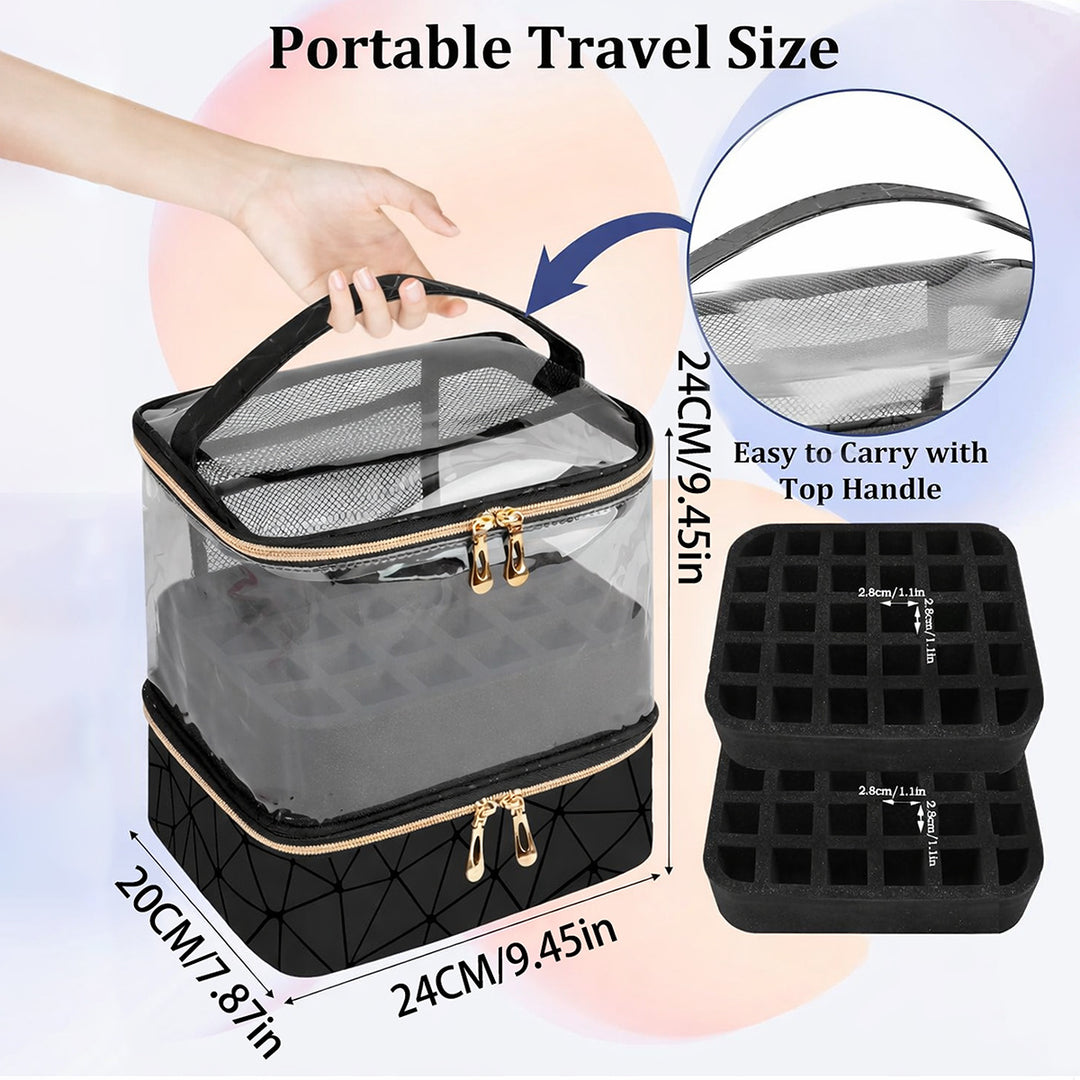 Cosmetic organizer with intelligent compartment system Bowlift