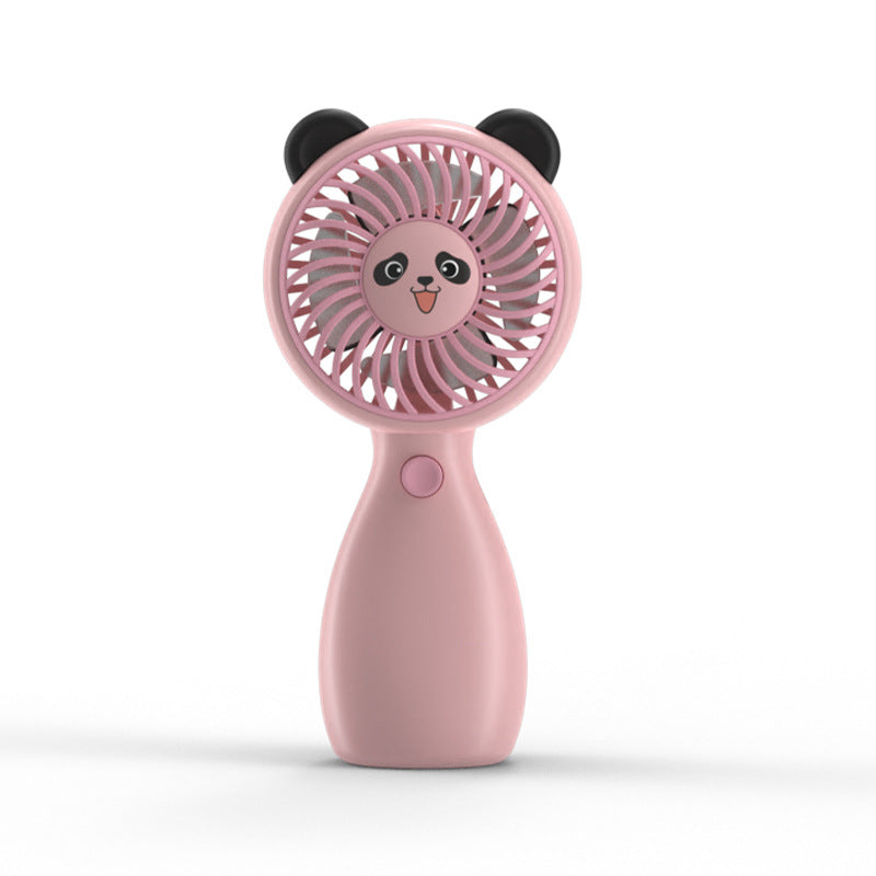 Women's Portable Mini Hand Fan in Cute Animal Design Bowlift