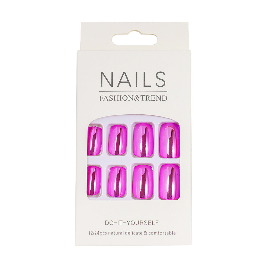 Premium Glossy Artificial Nail Tips Bowlift