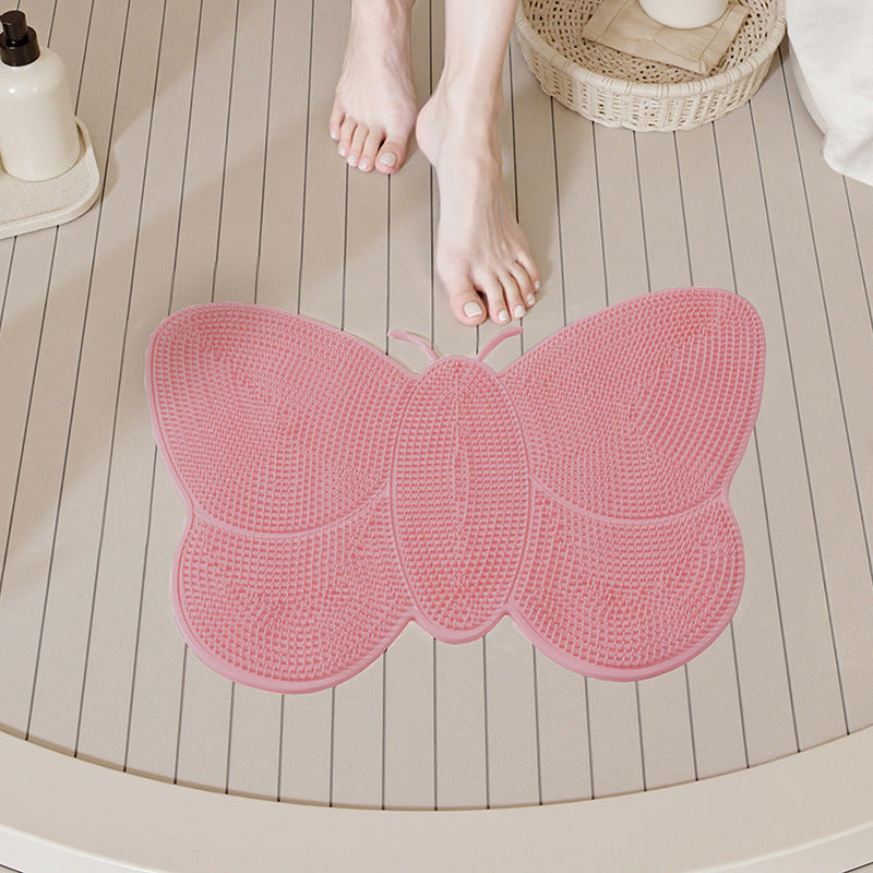 Stylish Butterfly-Shaped Bath Mat Bowlift