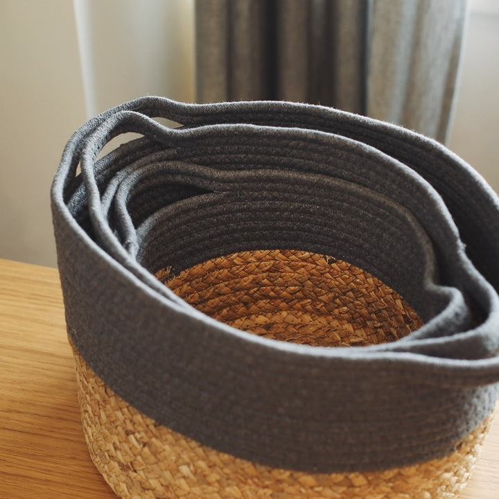 Natural Fiber Storage Baskets