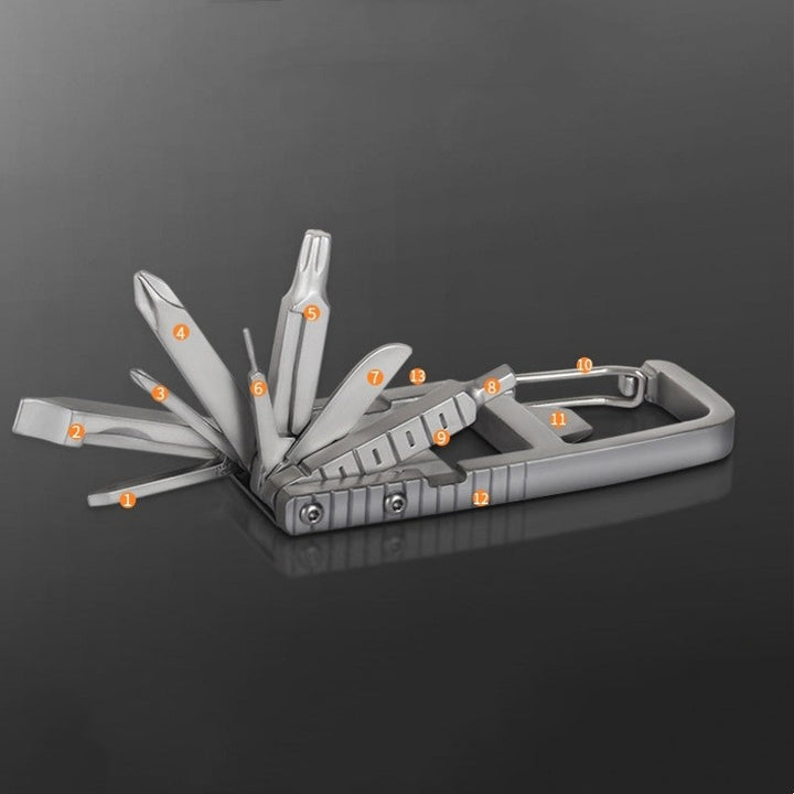 BowLift | Multifunctional Compact Stainless Steel Keychain Hook