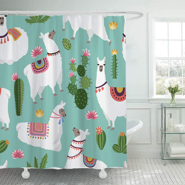 Decorative Shower Curtain Bowlift