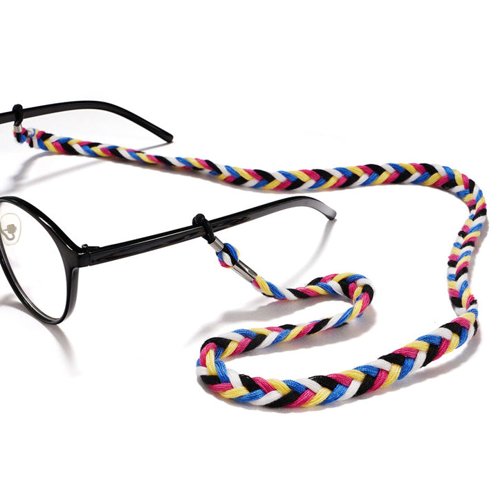 Colorful Braided Eyewear Chain Bowlift