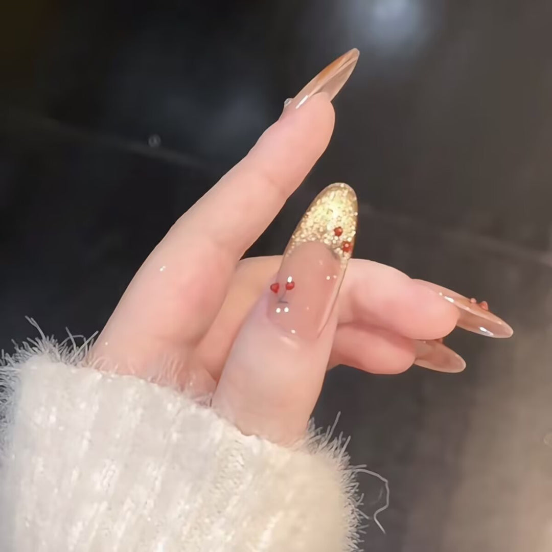 Decorative Glitter Nail Art Bowlift