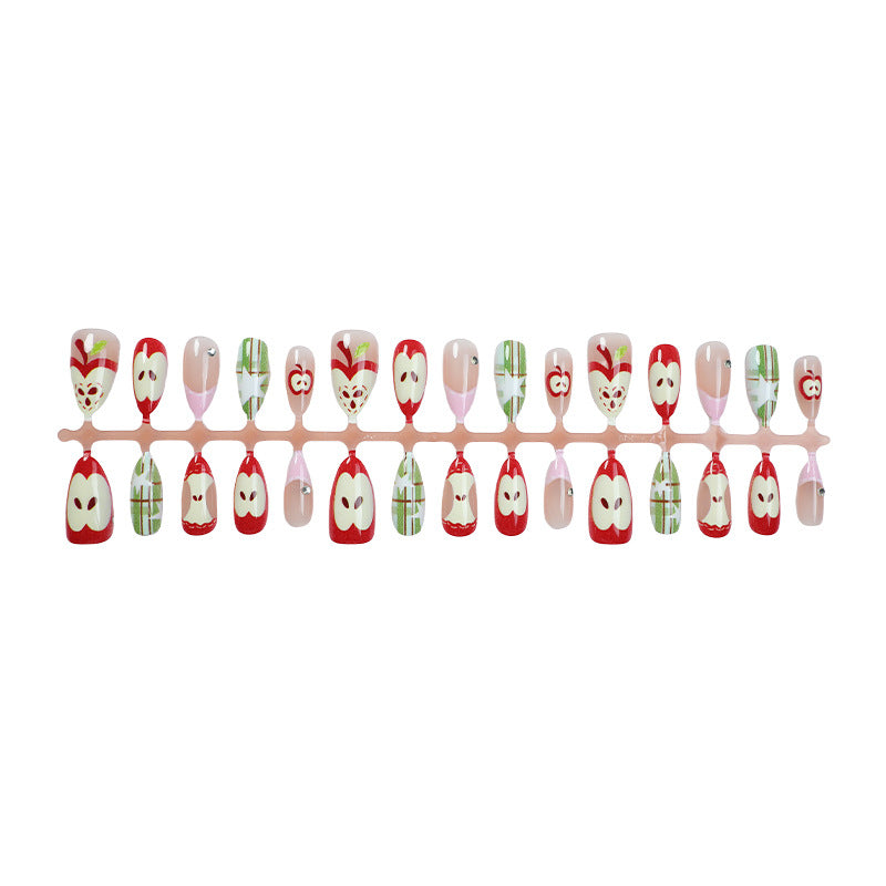 Whimsical Themed Press-On Nail Art Set Bowlift