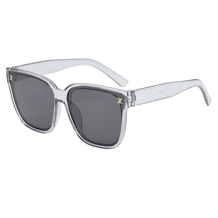 Women's Fashionable oversized sunglasses with diamond-shaped lenses Bowlift