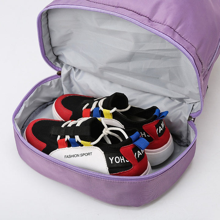 Multi-functional backpack with innovative storage Bowlift