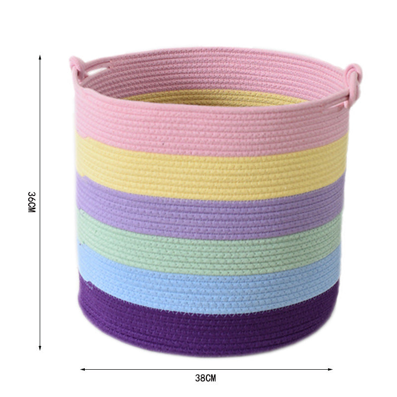 Modern storage basket with handles Bowlift