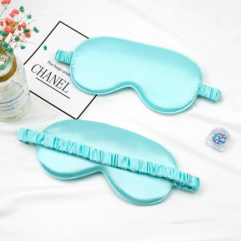 Unisex nan luxurious satin sleep mask with adjustable elastic band and soft padding Bowlift
