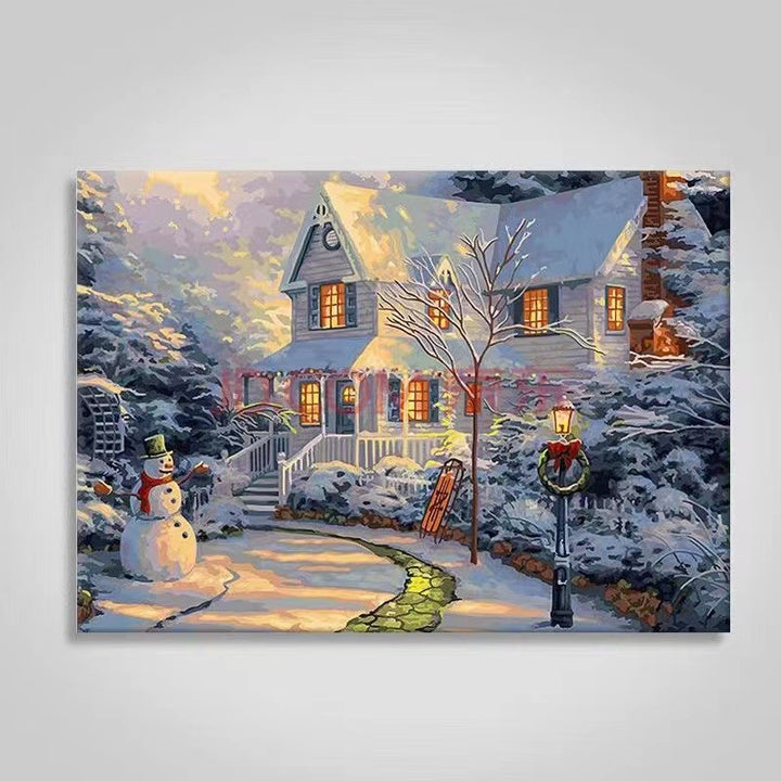 Sunflower-Themed Canvas Art Print Bowlift