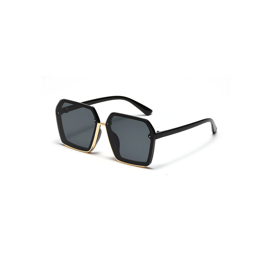 Women's creative oversized sunglasses with unique geometry Bowlift