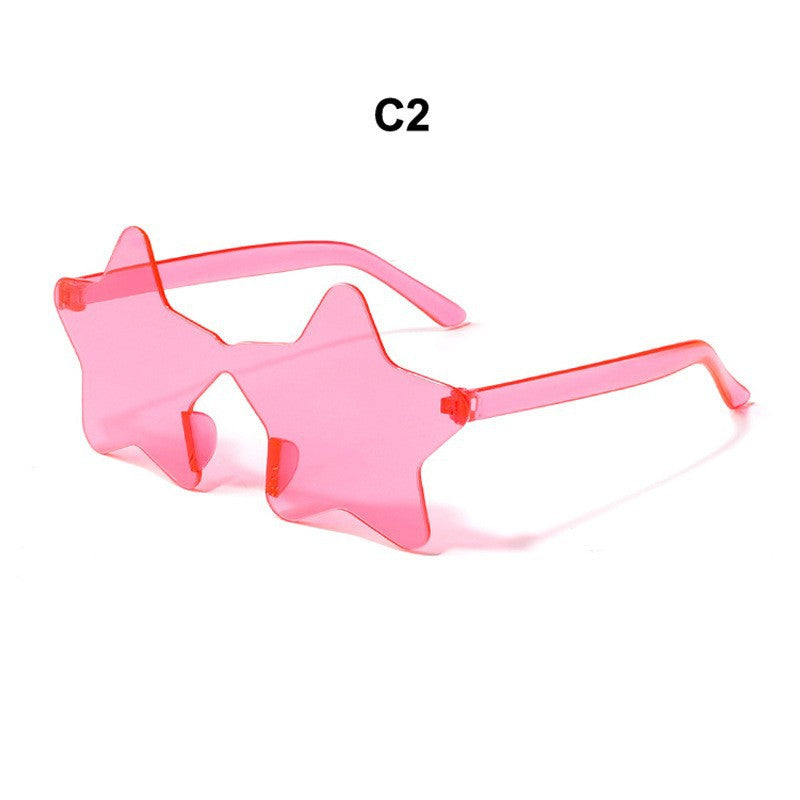 Ladies Star-Shaped Sunglasses Bowlift
