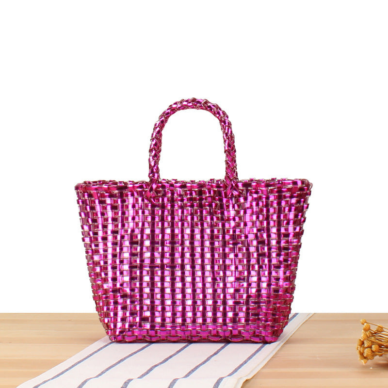 Refined wicker tote bag Bowlift