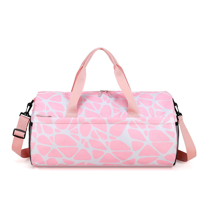 Stylish Patterned Gym Duffel Bag Bowlift