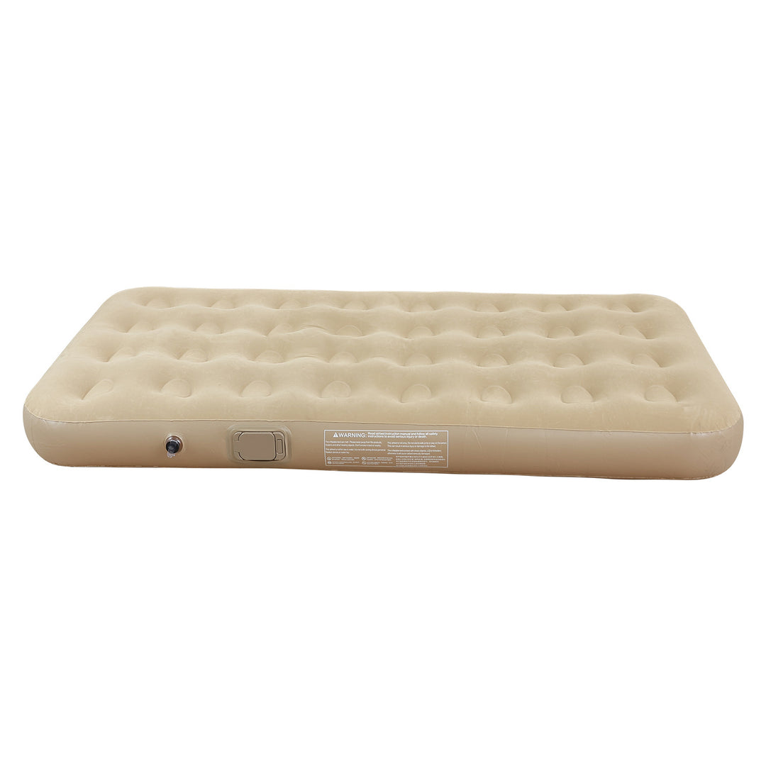 Ladies Inflatable Comfort Mattress with Velvet Surface Bowlift
