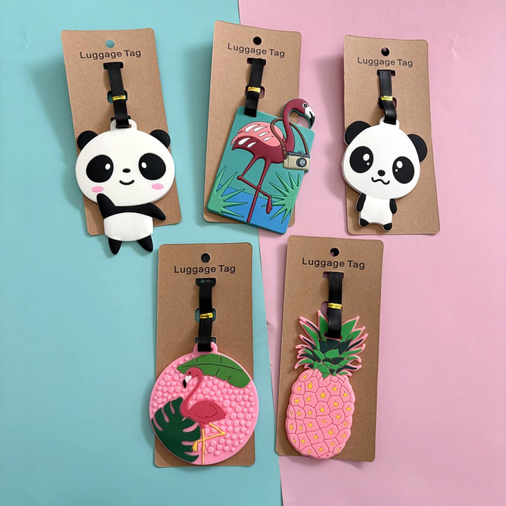 Cute Panda Luggage Tag Bowlift
