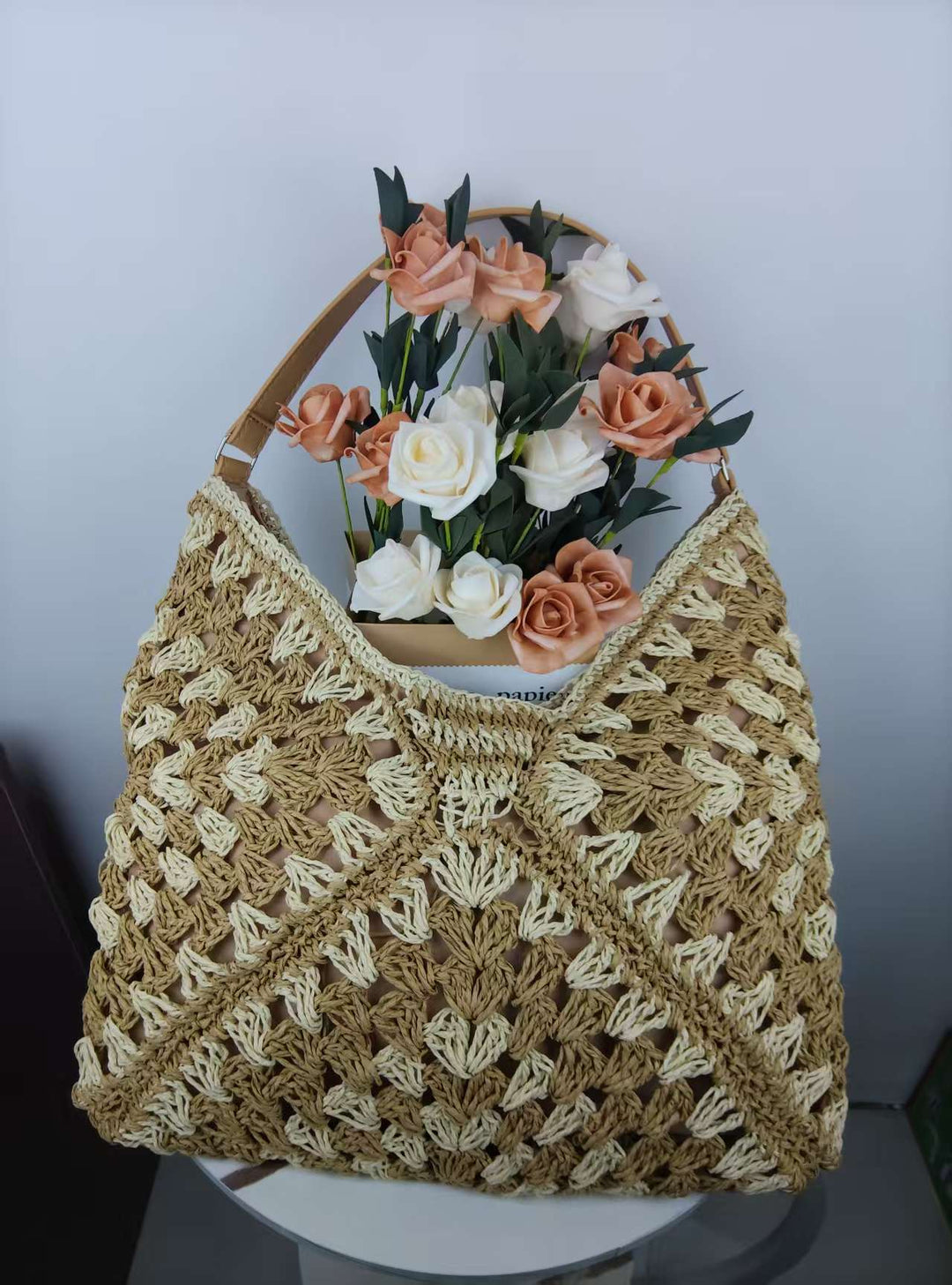 Handwoven shopping bag Bowlift