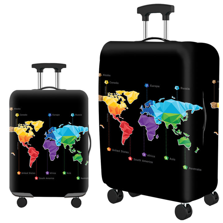 Artistic Travel Hard Shell Suitcase Bowlift