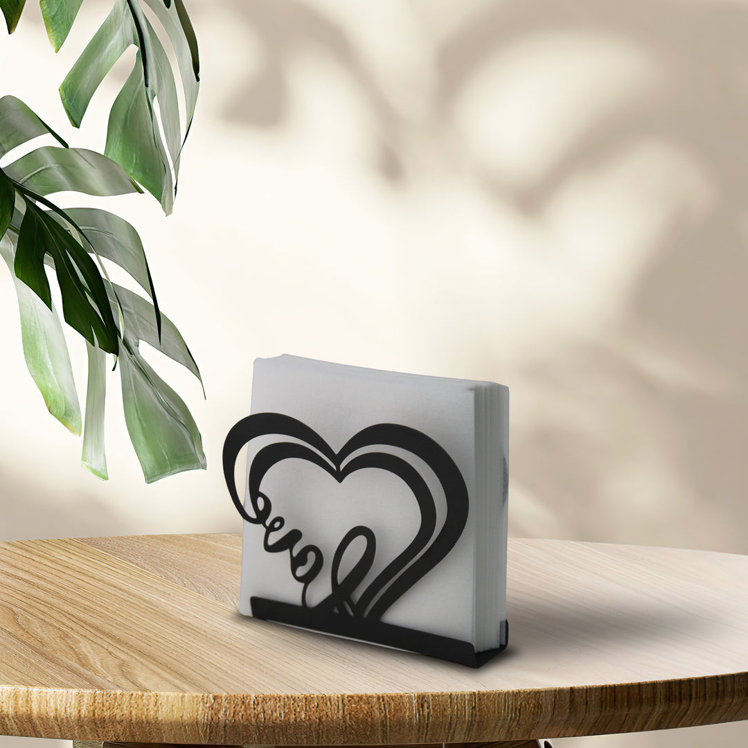 Heart-Shaped Decorative Bookends