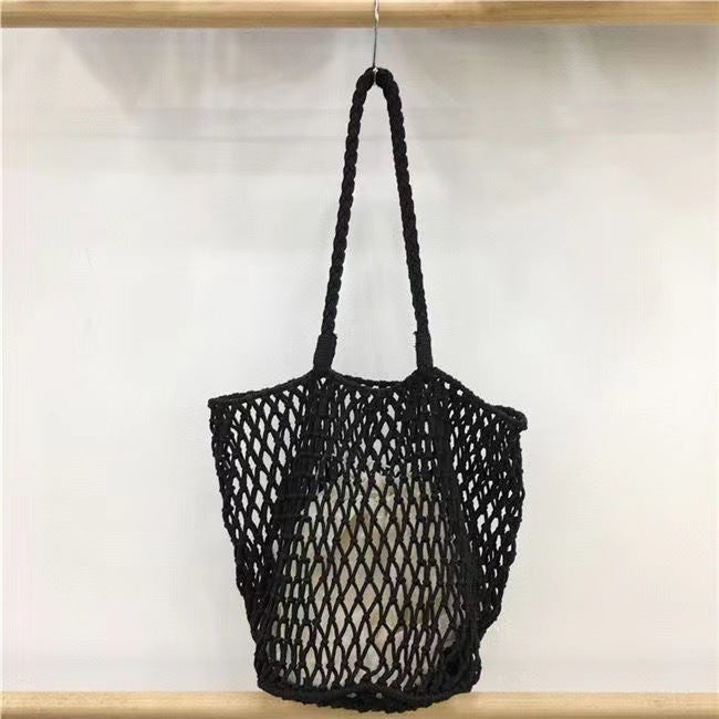 Hand-knotted net bag Bowlift