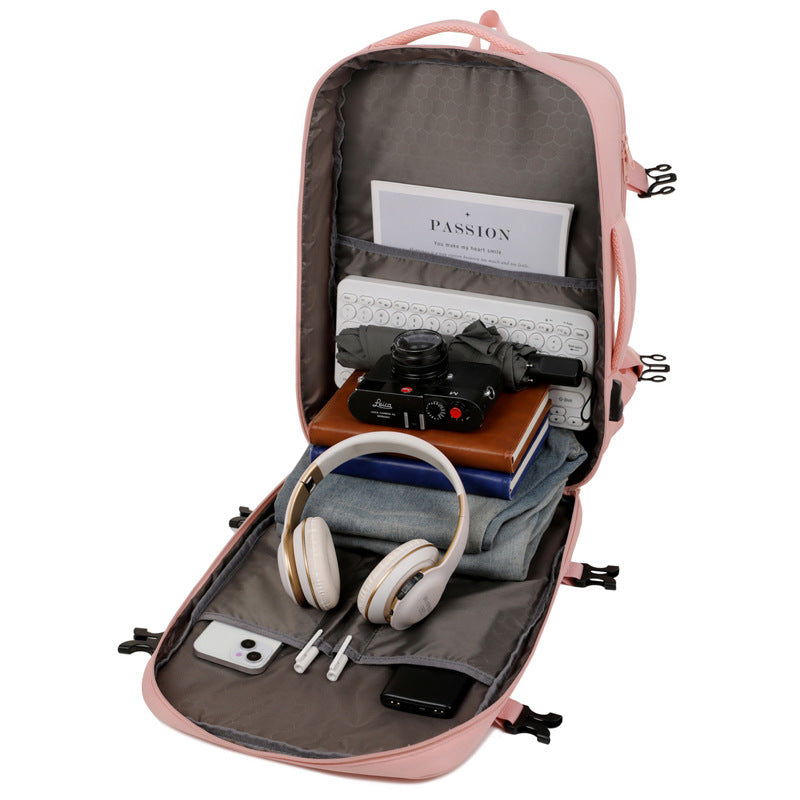Business Backpack with Protective Laptop Compartment and Versatile Storage Bowlift