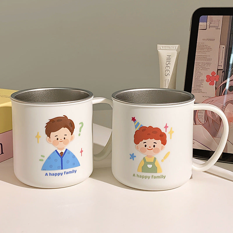 Ceramic mug with cheerful family motif Bowlift 1786635457