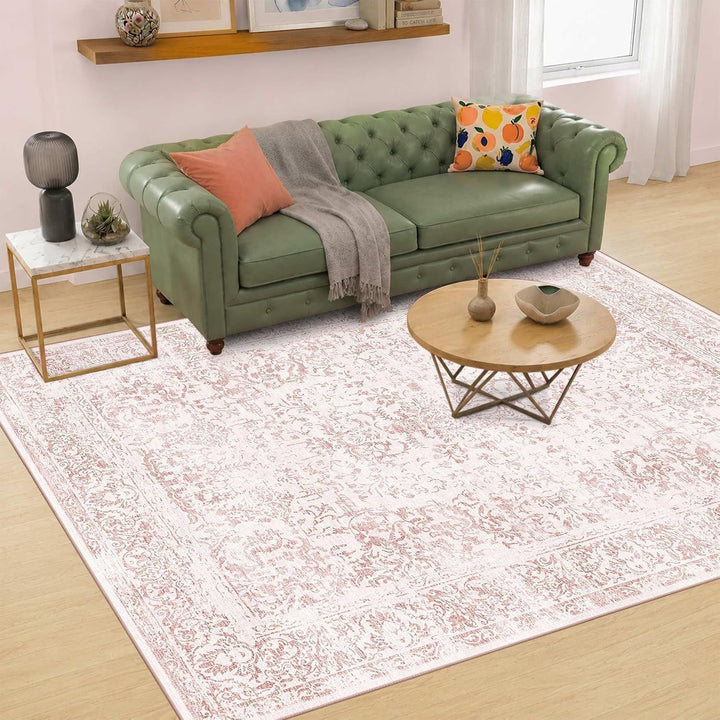 Checkerboard Pattern Area Rug