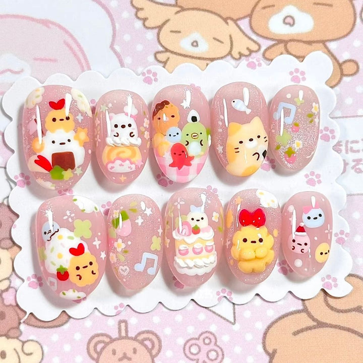 Artistic Ombre Glitter Nail Art Set Bowlift