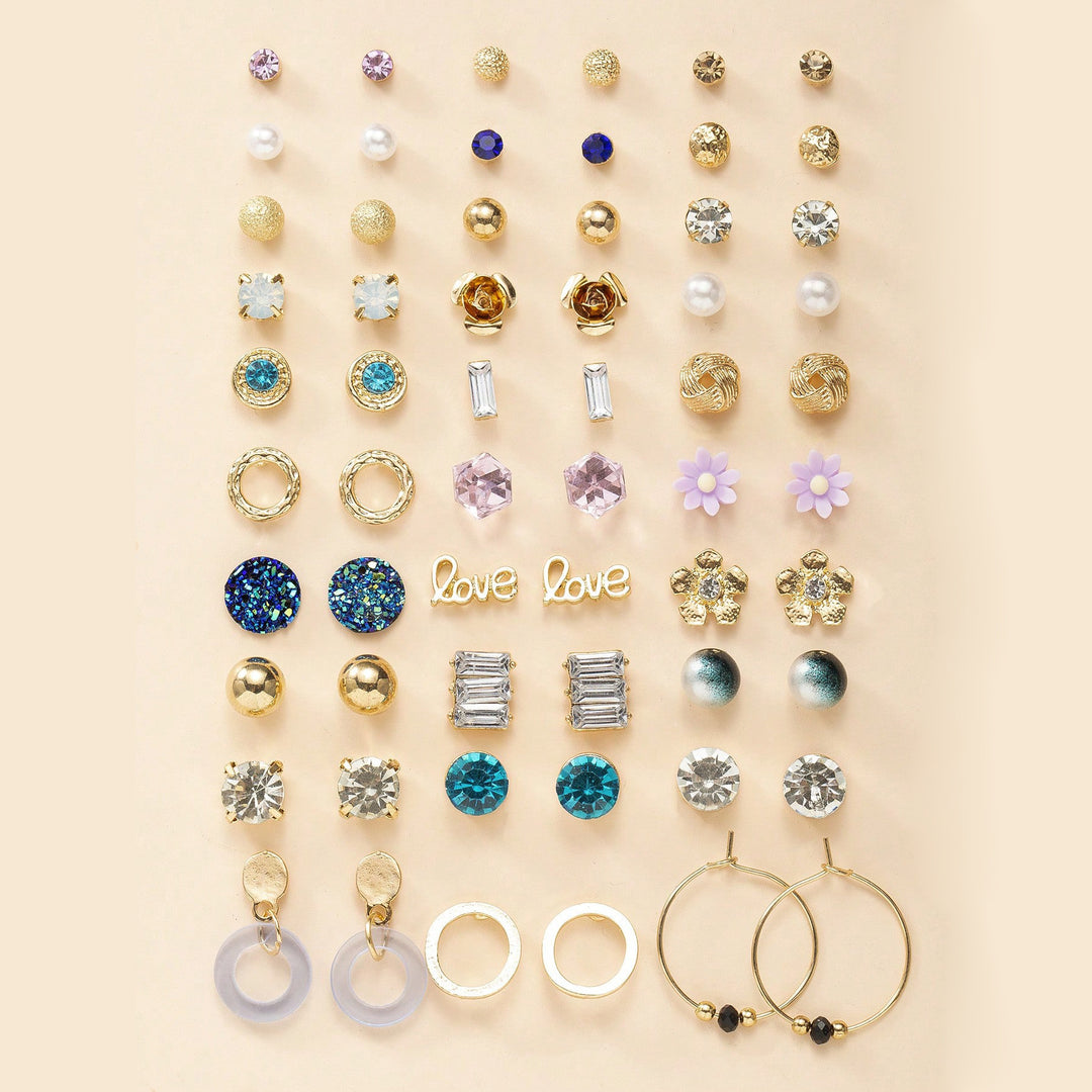 Earring set with versatile motifs Bowlift