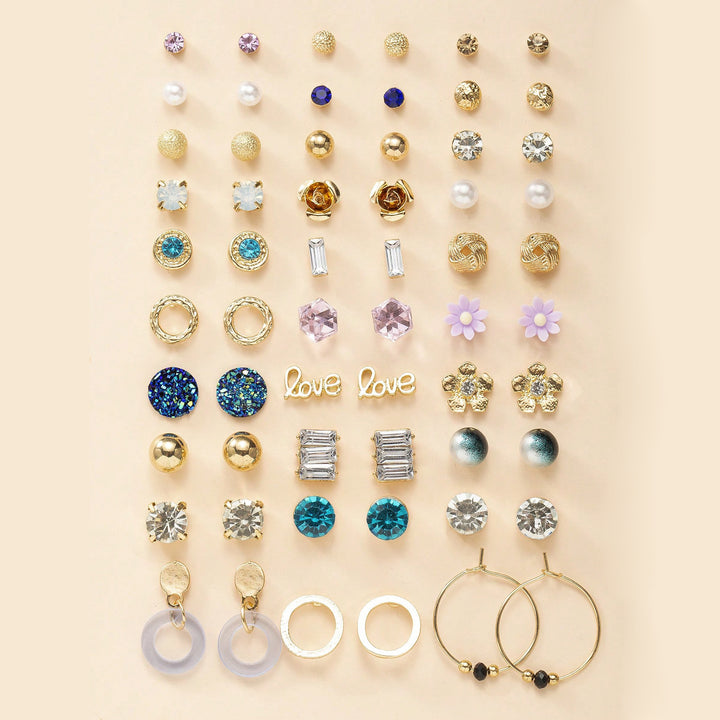Earring set with versatile motifs Bowlift