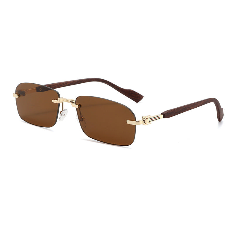 Men's Sleek Geometric Frame Sunglasses Bowlift