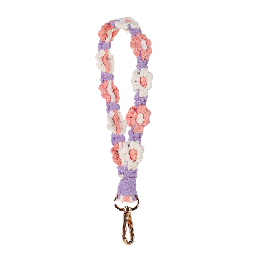 Floral Patterned Keychain