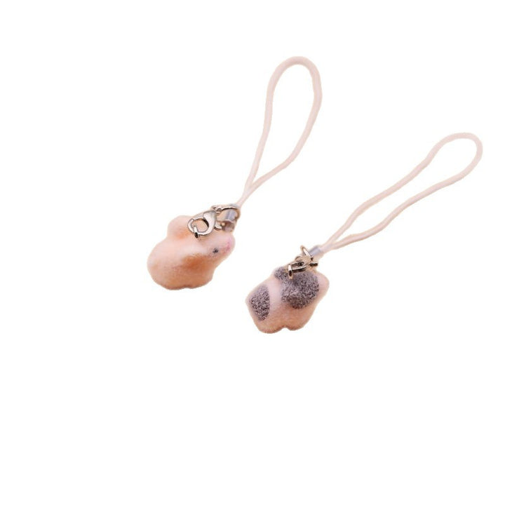 Cute Animal Plush Keychain Bowlift