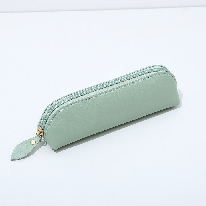 Stylish Leather Pencil Case Bowlift