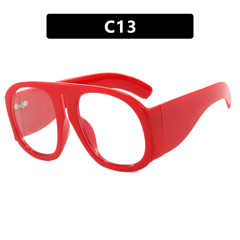 Women's trendy oversized sunglasses with fashionable gradient Bowlift