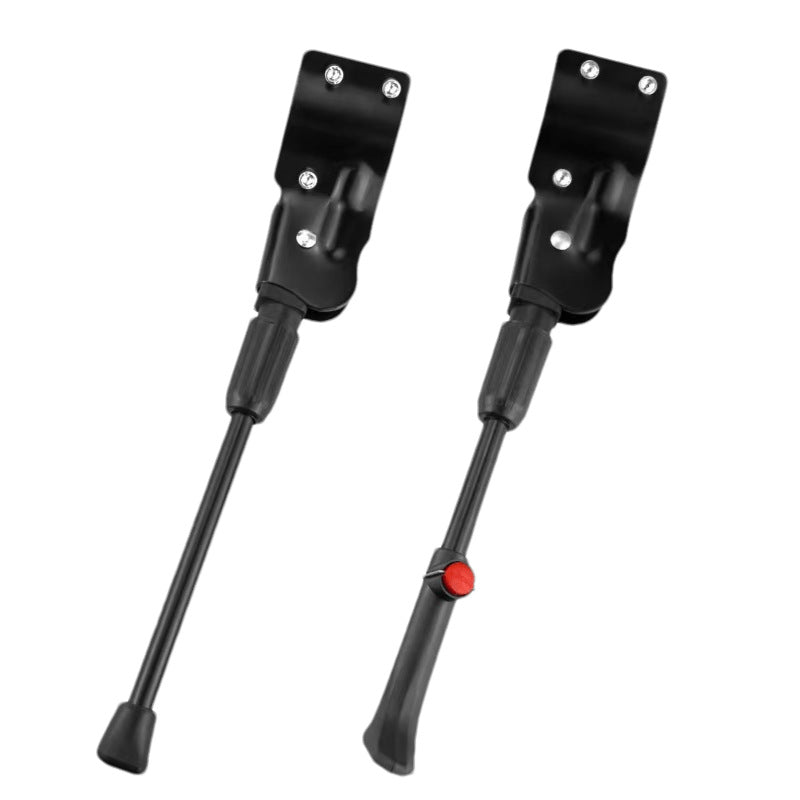 fixed-length three-bolt bicycle kickstand for twenty six inch wheels with reinforced alloy mount Bowlift