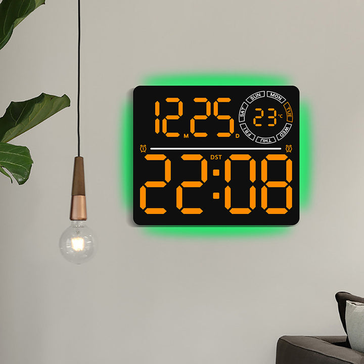 Digital Wall Clock Bowlift