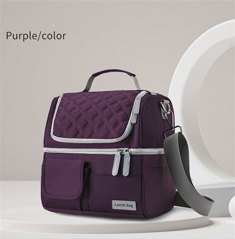 Multi-Compartment Insulated Lunch Bag Bowlift