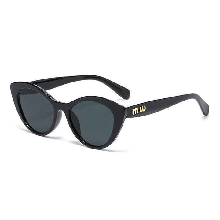 Ladies' fashionable cat-eye sunglasses with UV protection Bowlift