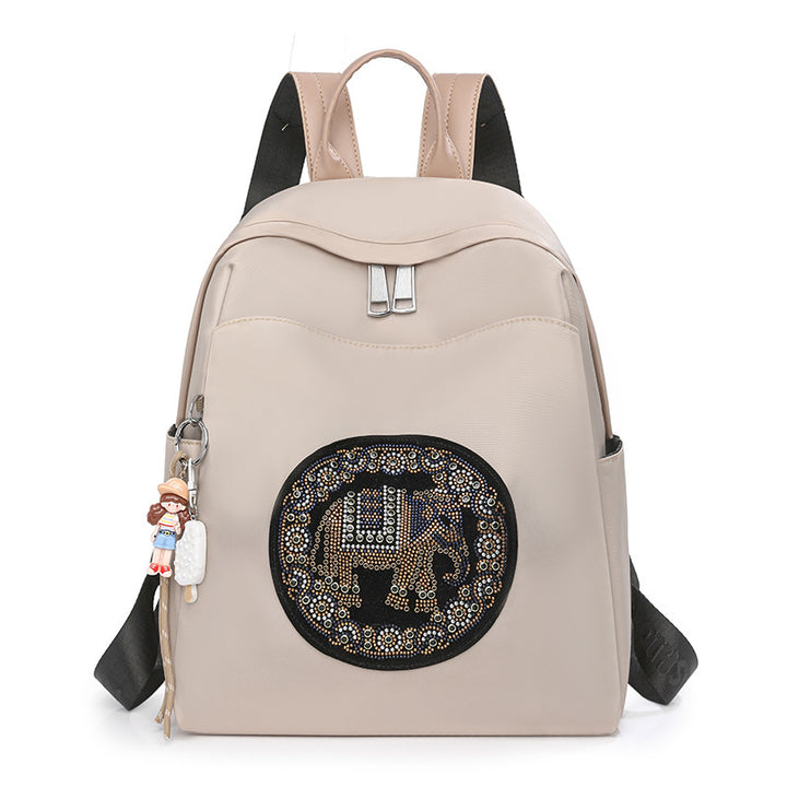 Fashionable Embroidered Backpack