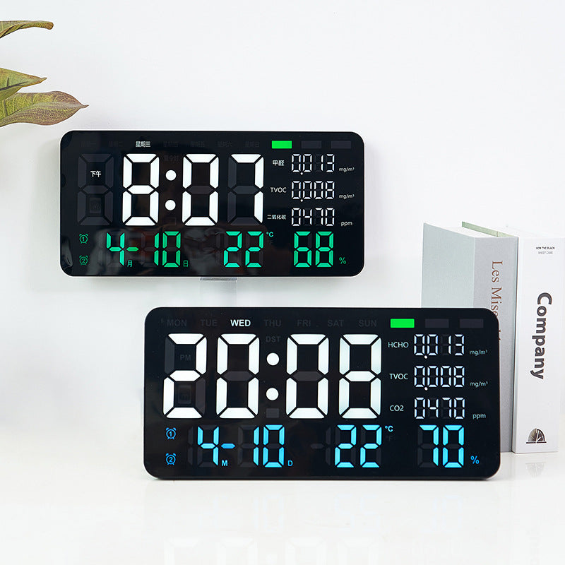 Digital multifunctional weather alarm clock Bowlift