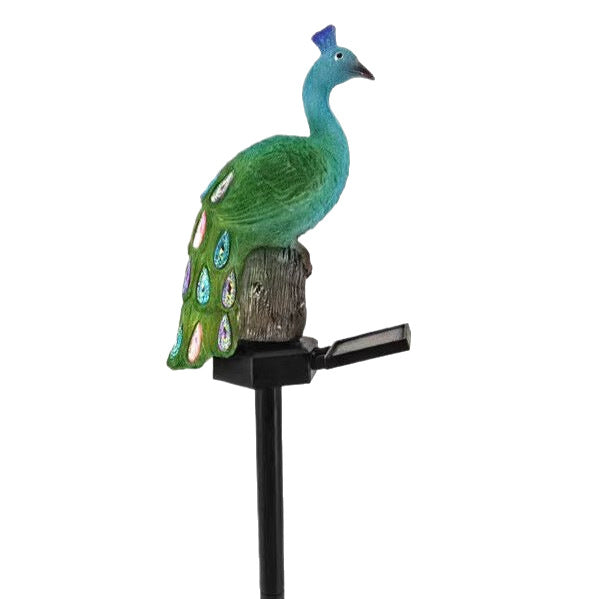 Whimsical Solar-Powered Squirrel Garden Stake Light With Integrated Solar Panel And Warm LED Glow Bowlift