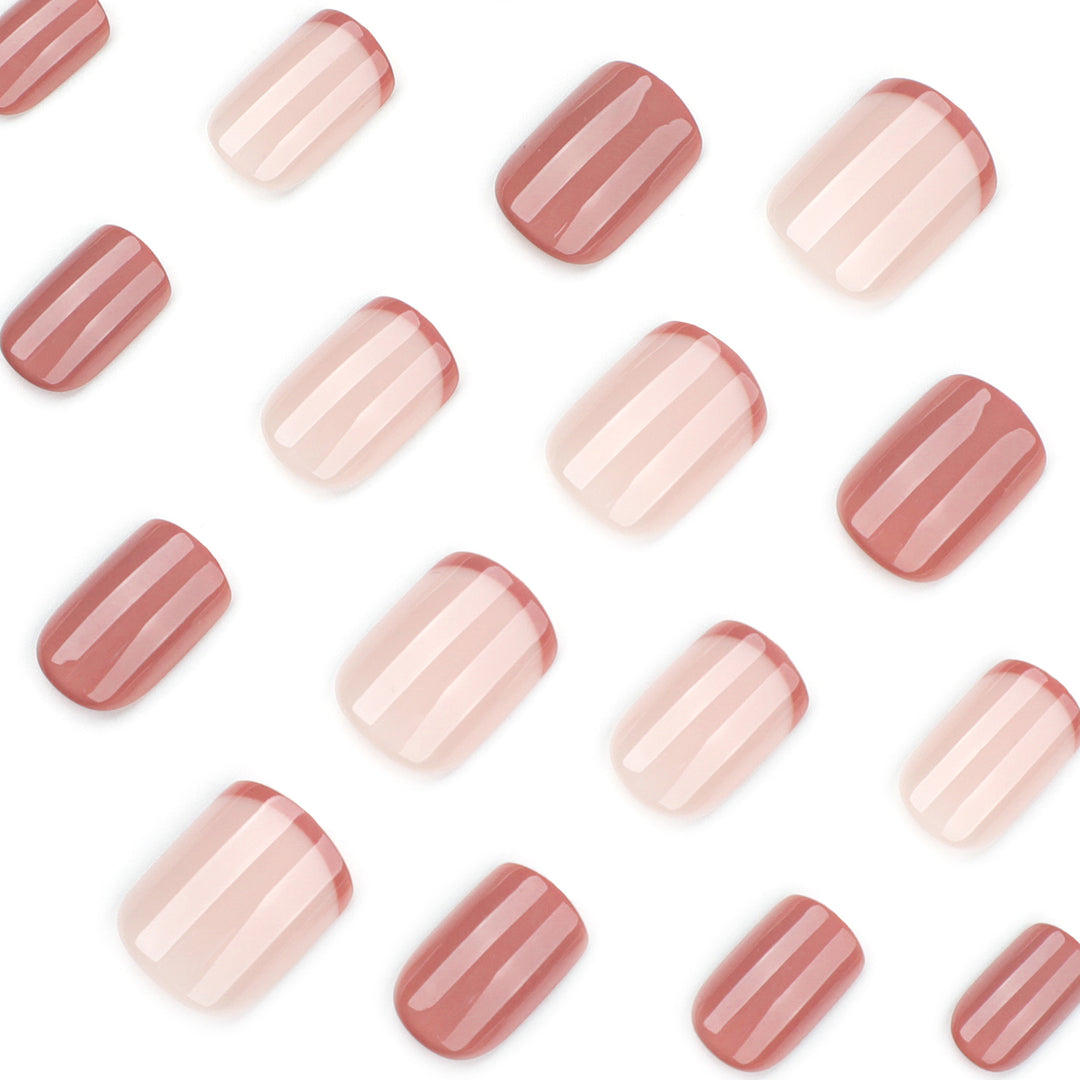 Elegant Nail Art with Soft Gradient Bowlift