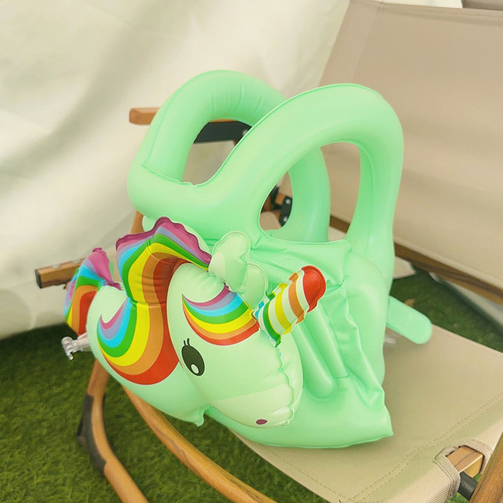 Inflatable Unicorn Ride-On Pool Float Bowlift