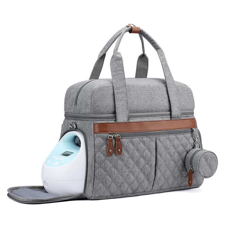 Versatile Quilted Travel Utility Bag Bowlift