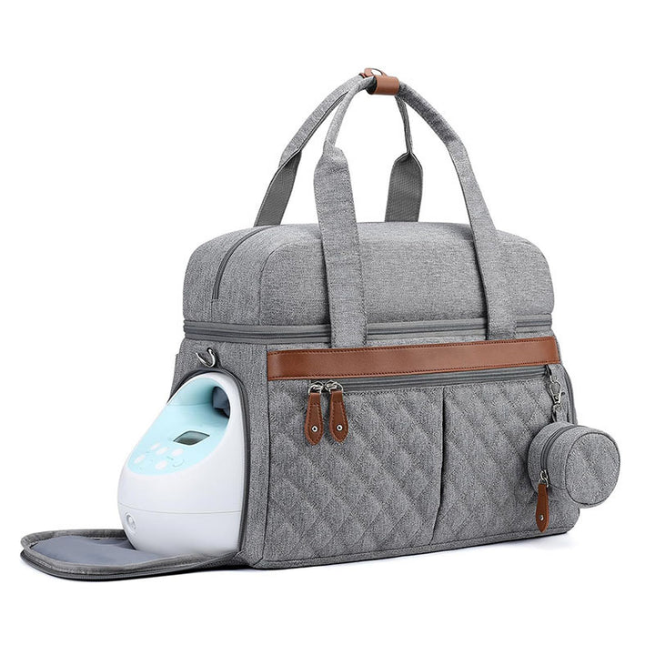 Versatile Quilted Travel Utility Bag Bowlift
