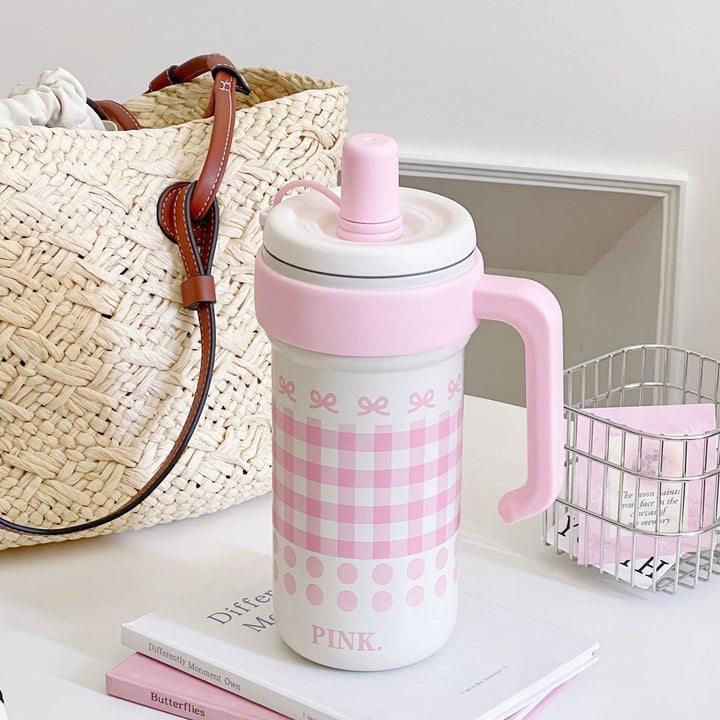 Women's drinking container with cheerful cat design Bowlift